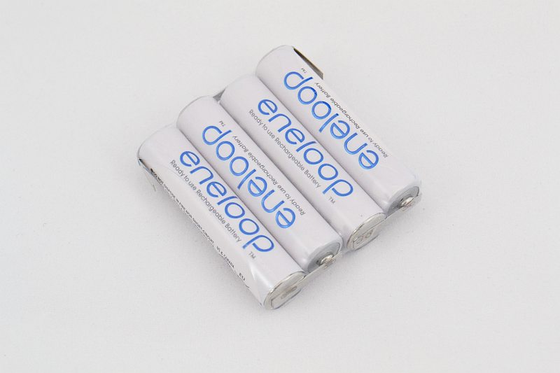 4-er Pack Sanyo 800 ENELOOP Flachpack (ohne Anschlußkabel) Empfängerakku