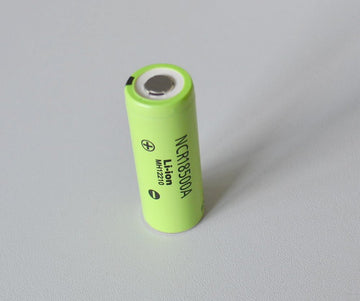 Panasonic Li-Ion Zelle 18500, 3,6 V/2040 mAh, ohne Lötf., 33.5g, ø18.4x49.4mm