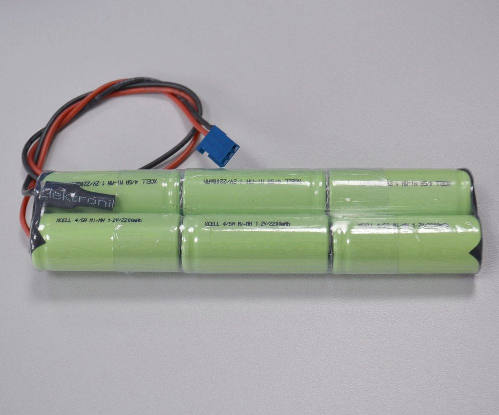 Transmitter battery X-Cell 6/2200mAh, for Futaba T8FG/T12FG