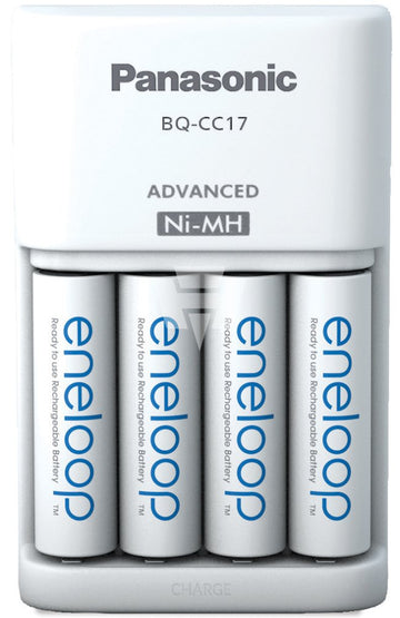 eneloop Smart Charger BQ-CC17, incl. 4x AA-Eneloop, # 148211