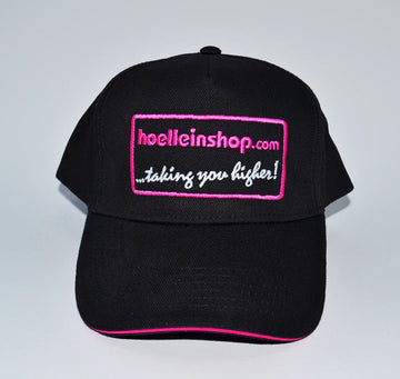 HÖLLEIN CAP black, baseball cap (with rounded brim)
