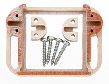 Servorahmen Holz zu Graupner DES 657 BB, DES 658 BB MG