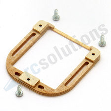 Servorahmen Holz zu KST X10; DS125MG; DS225MG
