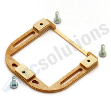 Servo frame wood to KST X10 MINI; DS135MG