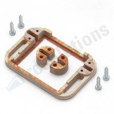 Servo frames wood for KST DS589, X15 and A15-1810
