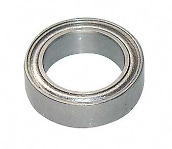 Deep groove ball bearing 8x12x3.5 mm (inner x outer x width) with metal seal
