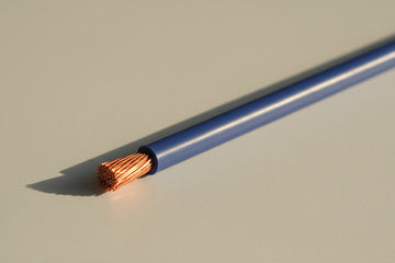 Silikonkabel 1.5mm² blau, extrem geschmeidig, "Menge 1" = 1m Liefermenge