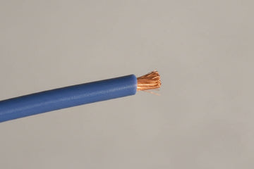 Silikonkabel 4.0mm² blau, extrem geschmeidig, "Menge 1" = 1m Liefermenge