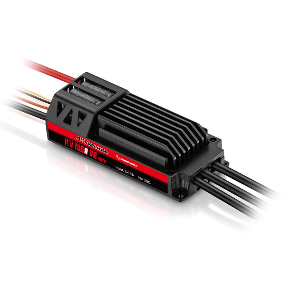 Hobbywing Skywalker Brushless Regler 130A V2, 6-14S LiPo, OPTO, # HW30222300