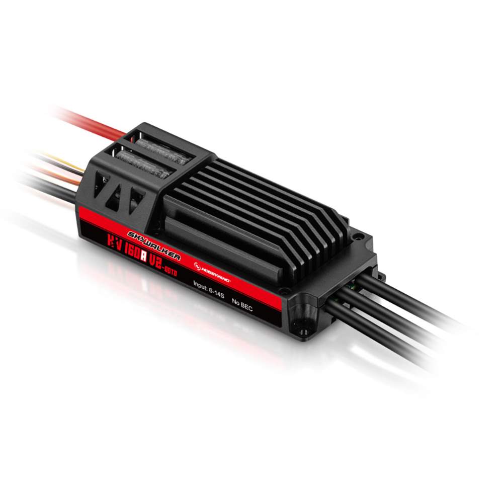 Hobbywing Skywalker Brushless Regler 160A V2, 6-14S LiPo, OPTO, # HW30222301
