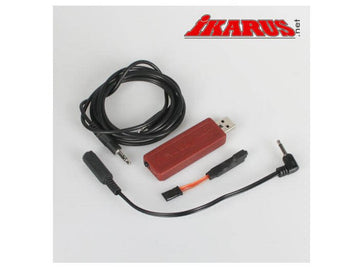 aeroflyRC USB Interface Set for 3.5mm Trainer Port (Spektrum/FrSky)