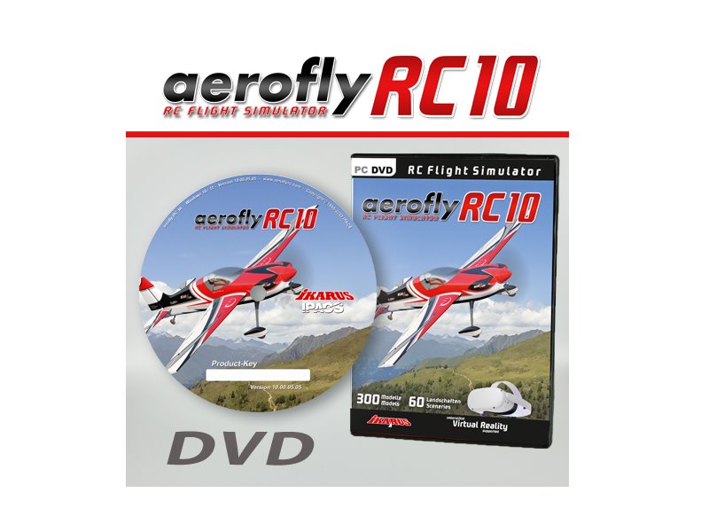 aerofly RC10 as Win 10/11 64Bit DVD