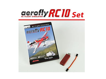 aerofly RC10 SET mit Win DVD und Interface für Summensignal RX (HoTT/Jeti/Core)