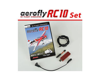 aerofly RC10 SET aus DVD für Windows 8.1/10/11 64-Bit und Futaba Interface