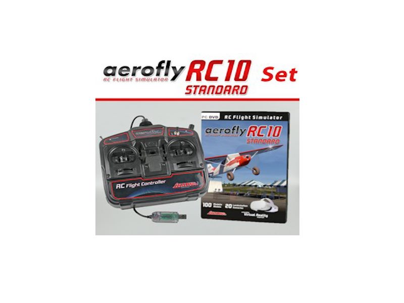 aerofly RC10 Standard Win 10/11 64Bit, USB FlightController