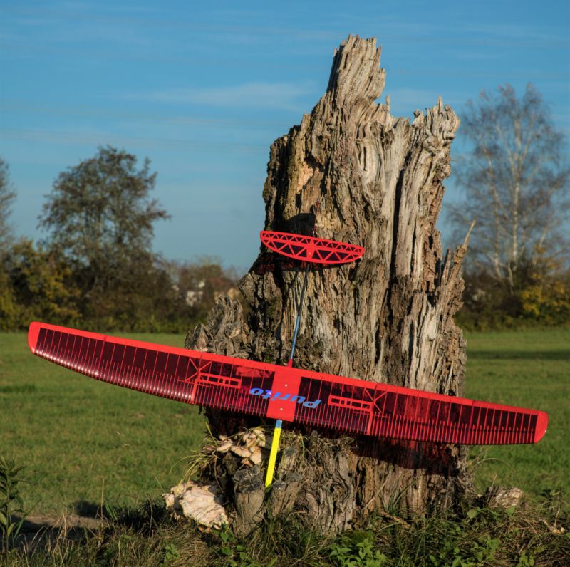 PURITO RES Wooden Glider Kit, 1990mm Wingspan, Holzmodellbau Schweiger