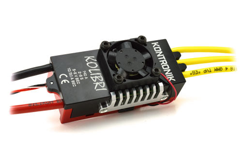 Kontronik KOLIBRI 140 LV-I brushless Regler, 2-6S, 140A, 10A BEC