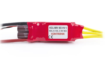 Kontronik KOLIBRI 90 HV-I Brushless ESC, 6 - 12S, 90A, 10/30A BEC