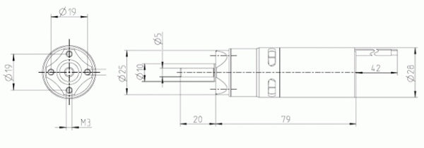 KIRA 480-34 with gearbox KPG25 5.2:1