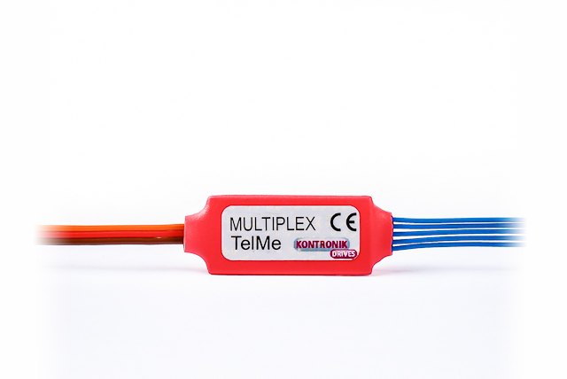 TelMe-Modul für Multiplex M-Link Telemetrie und Kontronik Kosmik Regler, # 09760