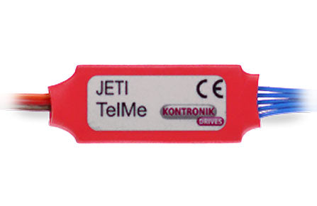 TelMe-Modul für JETI Telemetrie und Kontronik Jive Pro und Kosmik Regler