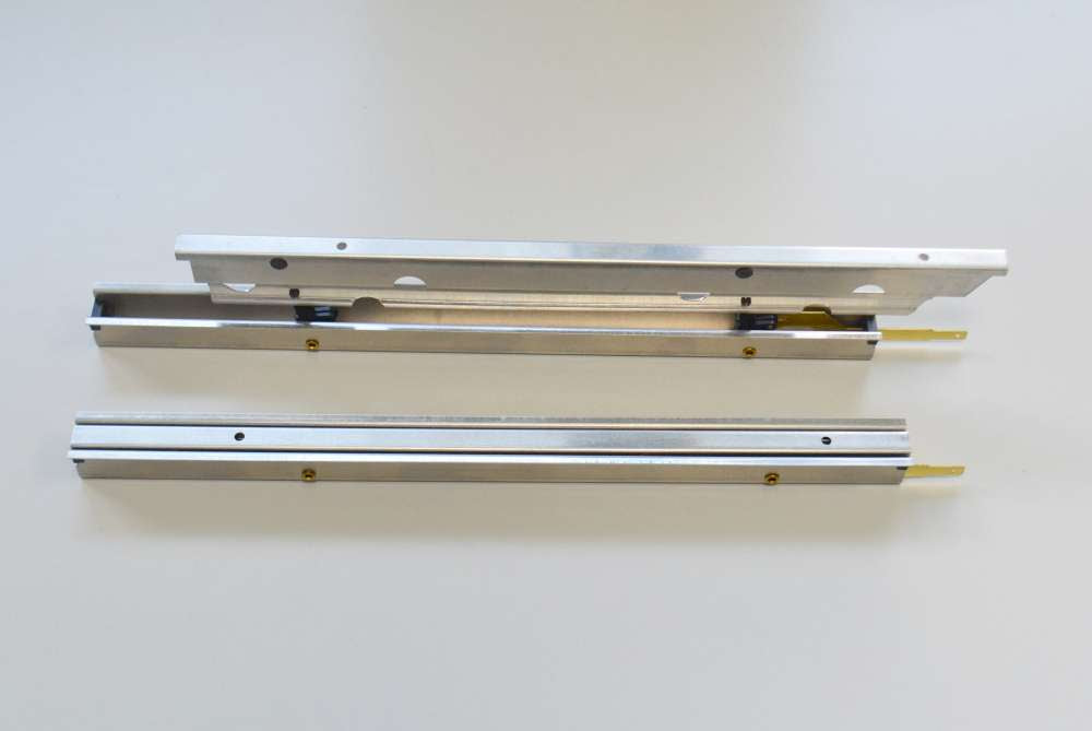 Störklappen zu Grunau Baby 1:4, Länge 250mm, 16mm Bauhöhe, Krick # 10114