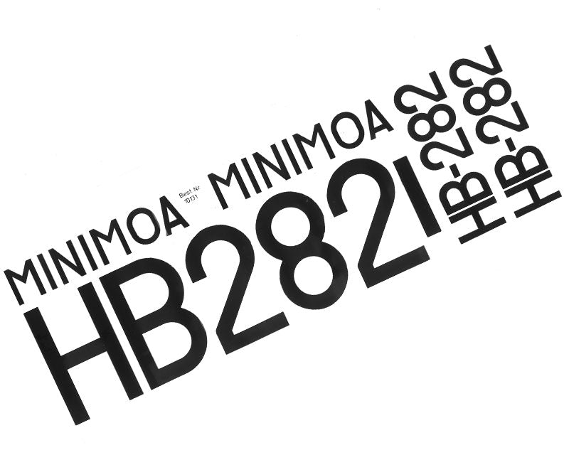 Aufkleber Minimoa 1936