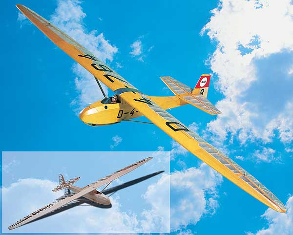 Grunau Baby 1:6 Baukasten, Krick # 10190