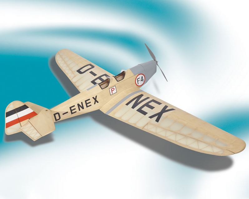Klemm L 25d, Electric Version, Lasercut Kit, Wingspan 1859mm, Krick # 10280