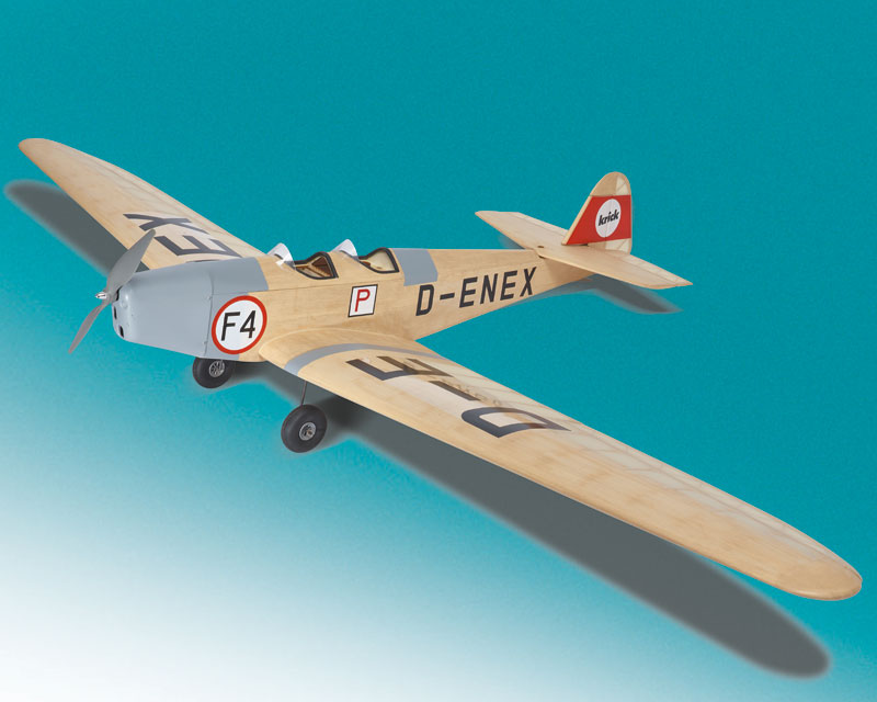 Klemm L 25d, Electric Version, Lasercut Kit, Wingspan 1859mm, Krick # 10280