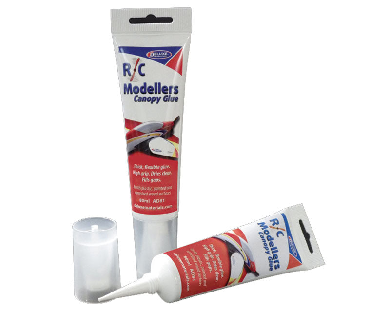 RC Modeller Kraftkleber (Kabinenhaubenkleber) 80ml Standtube DELUXE