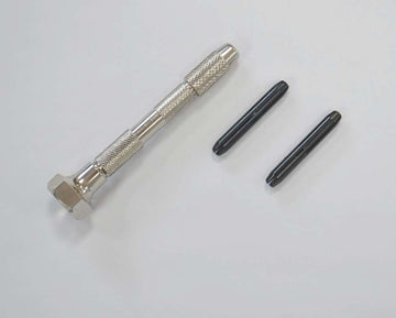 Hand drill chuck with 2 inserts 0.3-3 mm, Krick # 455661