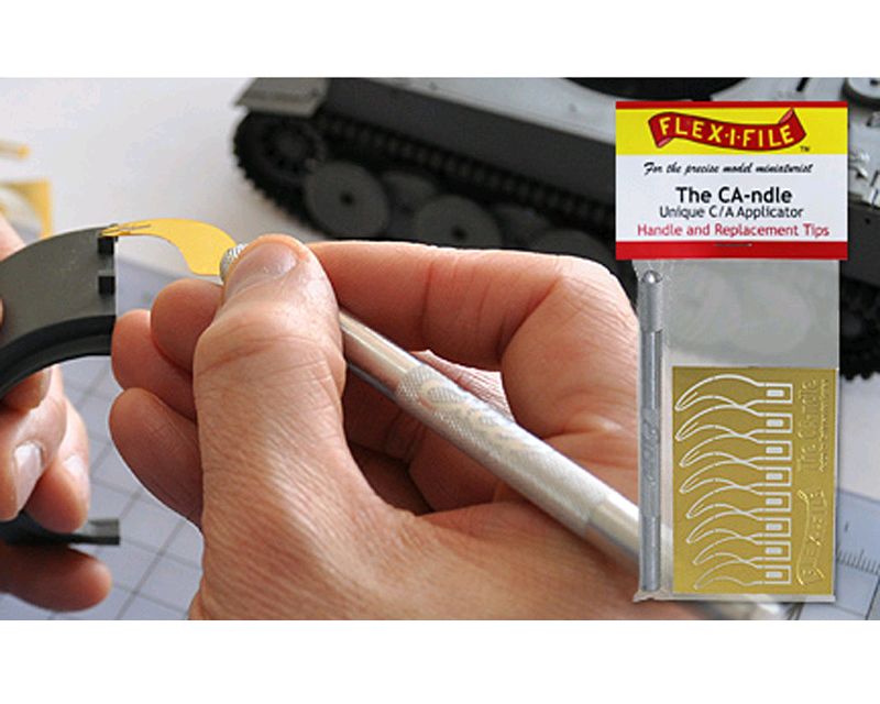 C/A-ndle Applikator für Sekundenkleber Set mit Griff, Krick # AA5555