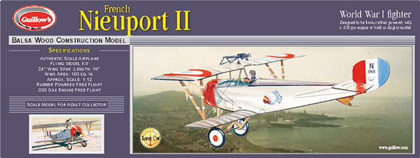 Nieuport II Balsabausatz, Krick # gu203
