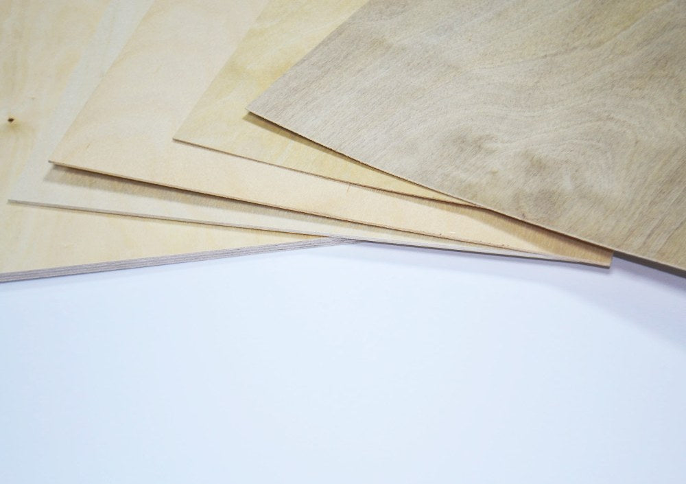 Birken-Flugzeugsperrholz LANG, 1000x250x2.5mm