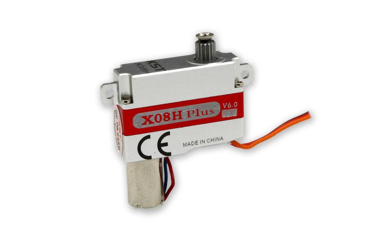 Servo KST, X08H PLUS V6, 8mm HV Digital, 23.5x8x16.8 (27.1)mm, 9g, 5,3kg/cm@8.4V