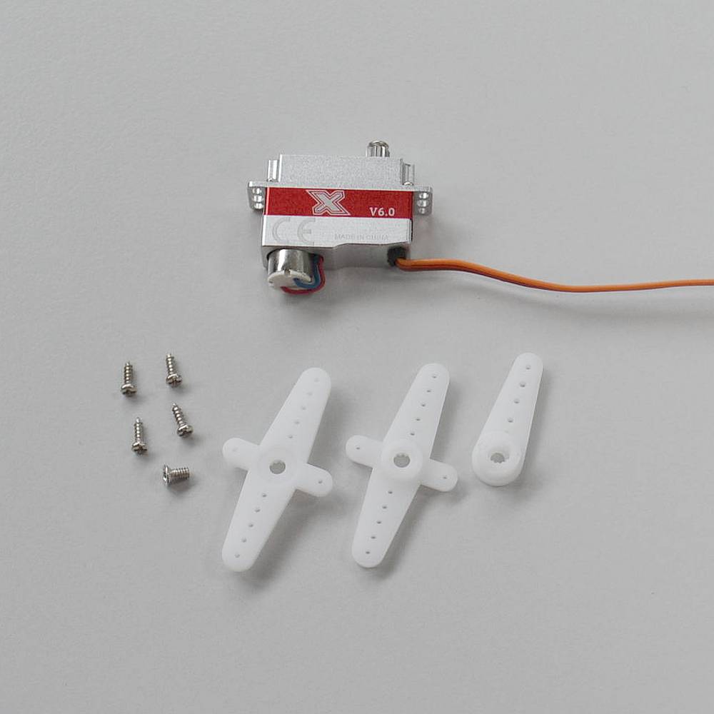 KST X08 V6 Servo with Steel Gear, 23.5x16.8x8mm HV, Mini Digital Servo, F3K