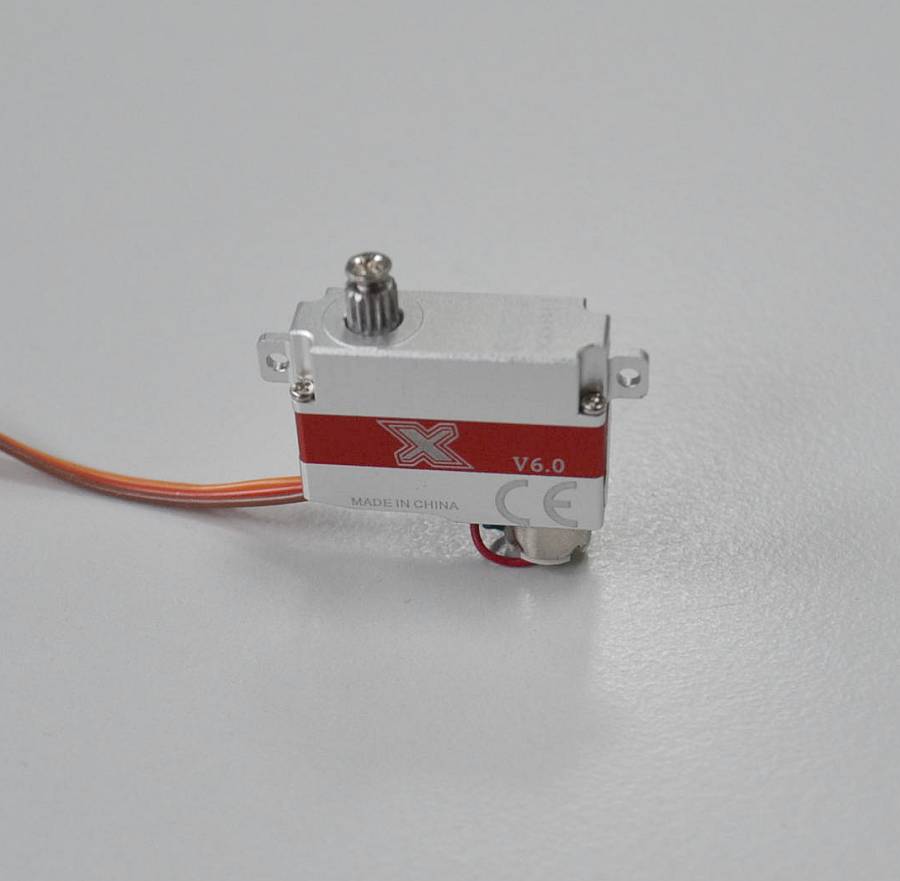 Servo KST, X08 H V6 mit Stahlgetriebe, 23.5x16.8x8mm HV, Mini Digital-Servo, F3K