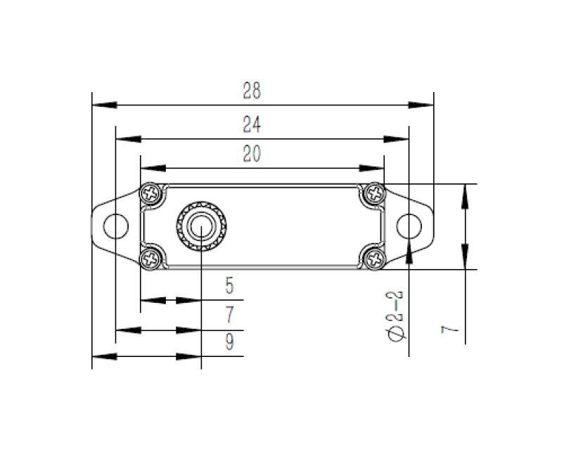 Servo KST, X06-V6, 7mm HV, F3K Mini Digi, 6g, 20x7x16.6mm, 0.07s/18Ncm @ 8.4V