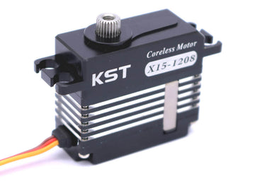 Servo KST, X15-1208, V8, BB, MG, 35.5x15x32.5mm, 40gr, Heli und Flächenmodelle