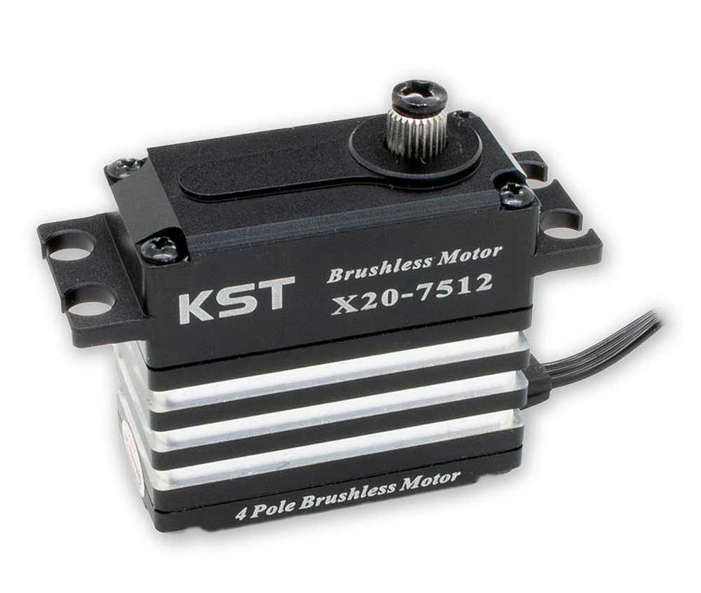 Servo KST, X20-7512 V8, 40.5x20x38mm, 820Ncm/8.4V