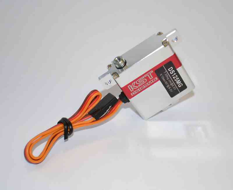 KST Servo, DS125MG, Digital Wing Servo, High-Torque, 30x10x35.5, 27.5g, 7kgcm