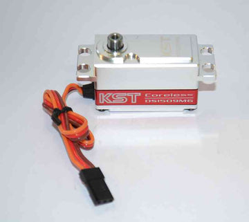 KST Servo, DS1509MG V8, 4.8-7.4V, Low-Profile, 40.5x20x25.4mm, 55g, 12.8Ncm@7.4V
