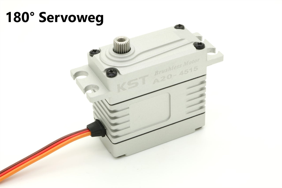 Servo KST A20-4515, V8, 180°-Servo, HV, MG, 40.5x20.5x42mm, 80g, 500Ncm@8.4V