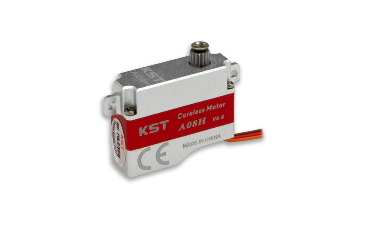 Servo KST, A08 H V6 with steel gears, 23.5x19x8mm HV, Mini Digital Servo, F3K