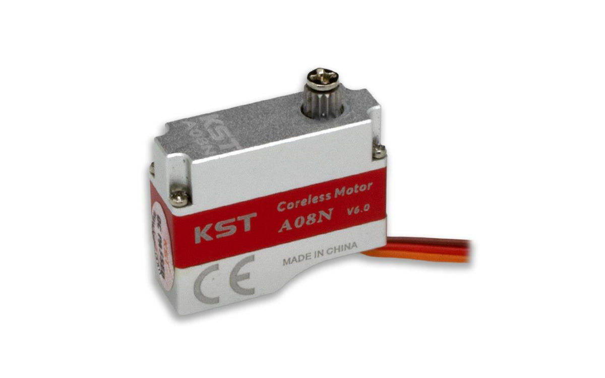 KST Servo, A08 N V6 with steel gears, 23.5x19x8mm HV, Mini Digital Servo, F3K