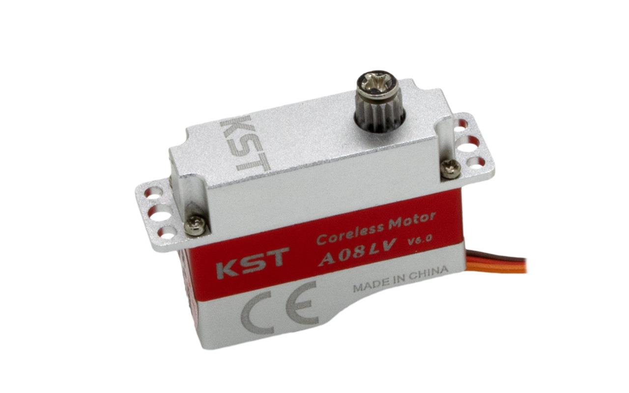 KST Servo, A08 V6 LV with steel gearbox, 23.5x19x8mm max. 1S, Mini Digital, F3K