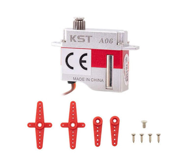 Servo KST, A06-V6, 7mm LV,  F3K Mini Digi, 6g, 20x7x18.8mm, 0.11s/14Ncm @ 4.2V