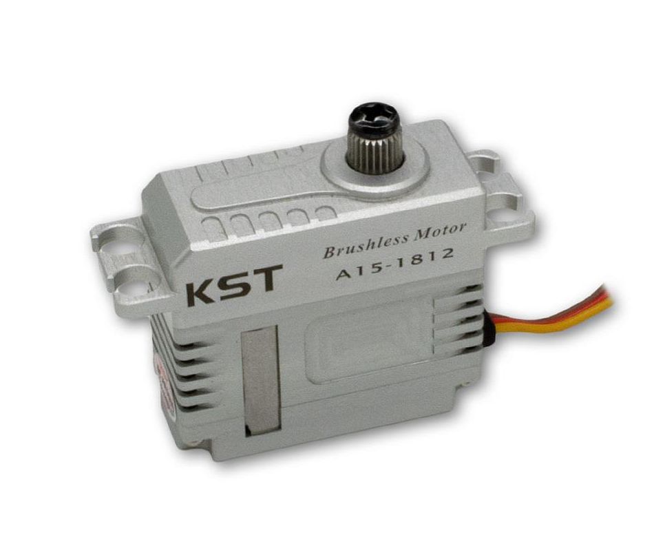 Servo KST A15-1812, V8, Brushless, HV, MG, 35.5x15x32.5mm, 42g, 200Ncm@8.4V