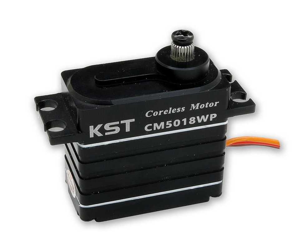 Servo KST CM5018WP, MG, V6, 40.5x20.5x41.3mm, 80g, 500 Ncm/8.4V, IP67
